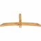 Ekena Millwork Bellingham Rough Sawn Timber Gable Bracket, Western Red Cedar, 72"W x 30"H x 4"D x 4"F, 10/12 Pitch GBW072X30X0404BEL00RWR - alternate 4